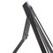 KINGART® Black Aluminum Tabletop Display Easel, Adjustable with Extension Arm Wings